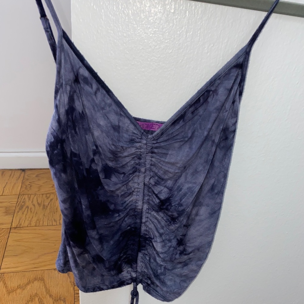 Blue Tie Dye Tank